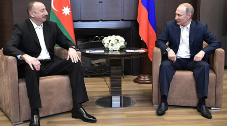İlham Əliyev Putini təbrik etdi