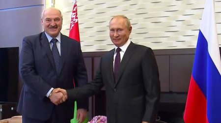 Putin bu il 6-cı dəfə Lukaşenko ilə görüşəcək