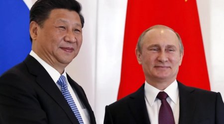 Çin lideri Putinlə danışıqlar apardı
