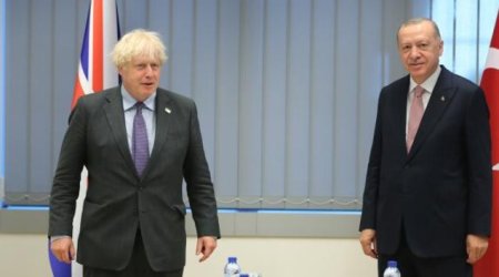 Ərdoğan Consonla Ukraynanı müzakirə etdi