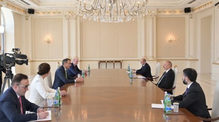 Prezident İlham Əliyev BP qrupunun baş icraçı direktorunu qəbul edib