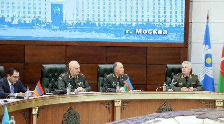 Baş Qərargah rəisi MDB Müdafiə Nazirləri Şurasının iclasında iştirak edib