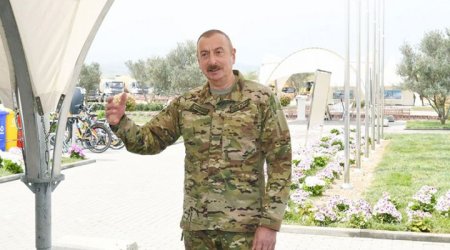 İlham Əliyevə Kəlbəcərin baş planı təqdim edildi