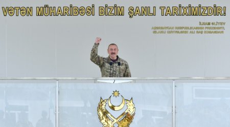 We brought enemy to its knees, forced it to wave white flag and leave Kalbajar: Ilham Aliyev