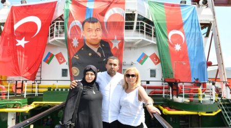 Daha iki şəhidin adına gəmi dünya sularında üzəcək