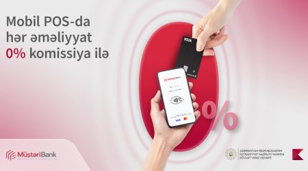 Sahibkarlar üçün Mobil POS-da əməliyyatlar hələ də komissiyasızdır