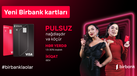 Sevdiyiniz BirKart indi Birbank kartı oldu!