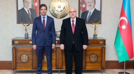 AZAL-ın prezidenti Qətərin Azərbaycandakı səfiri ilə görüşüb