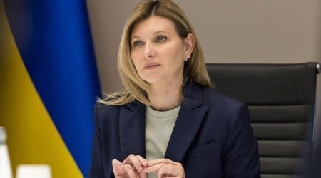 Zelenskinin xanımı uşaqları ilə müharibədən necə qaçdığı barədə ilk dəfə danışıb