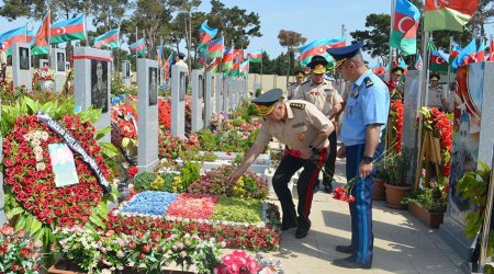 Tovuz döyüşlərində şəhid olanların xatirəsi yad edildi