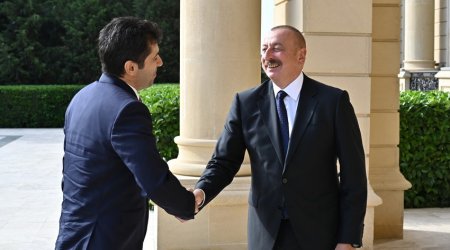 Prezident İlham Əliyevin Bolqarıstanın Baş naziri ilə təkbətək görüşü keçirilir