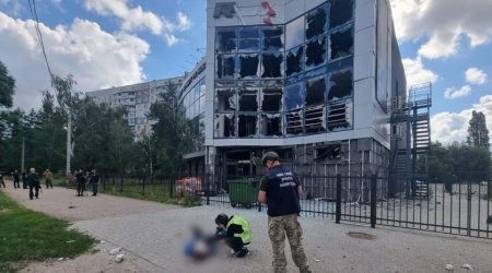 Xarkovda bazarda atışma olub,ölənlər var - VİDEO