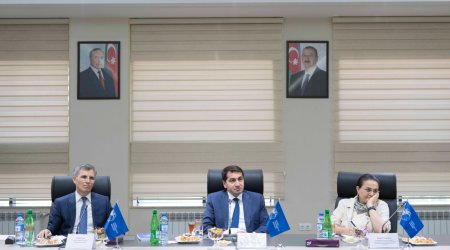 Prezidentin köməkçisi STM-nin fəaliyyəti ilə bağlı iclasda 6 aylıq hesabatı DİNLƏDİ