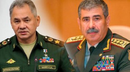 Zakir Həsənov Şoyqu ilə danışdı