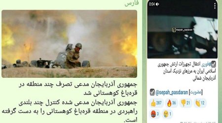 İran mediası ermənilərə haqq qazandıran xəbərlər hazırlayır