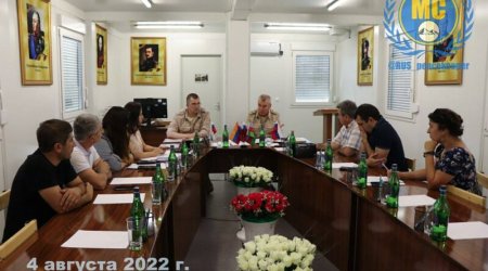 Xankəndində Azərbaycan bayrağı - FOTO