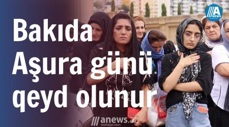 Bakıda Aşura günü belə qeyd edildi- Videoreportaj