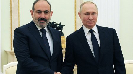 Paşinyan Putinə zəng etdi