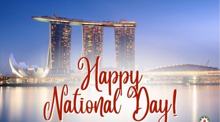 Azərbaycan XİN Sinqapuru təbrik edib