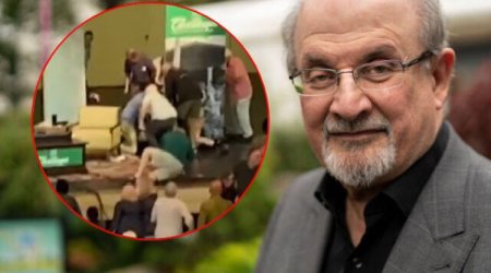 Salman Rüşdi Nyu-Yorkda bıçaqlandı - Video