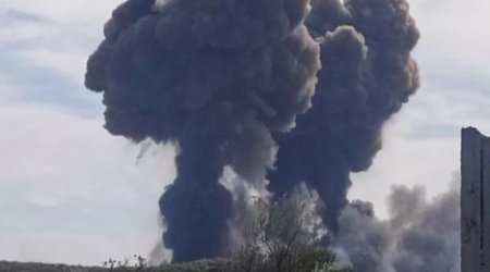 Krımda silsilə partlayışlar olub