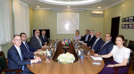 ANAMA head meets with US charge d'affaires in Azerbaijan