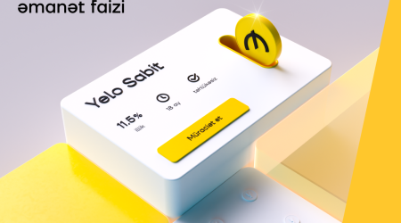 Yelo Bank-da əmanət hesabı aç, 11.5% qazan!