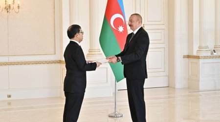 İlham Əliyev Tailandın Azərbaycandakı yeni səfirinin etimadnaməsini qəbul edib