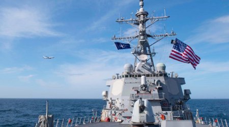 ABŞ gəmiləri Tayvan boğazına daxil olub