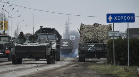Xersonda rusların müdafiə xətti yarılıb