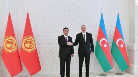 Azerbaijani President congratulates his Kyrgyz counterpart