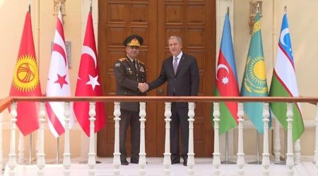 Azərbaycan və Türkiyə müdafiə nazirləri görüşüb - Video