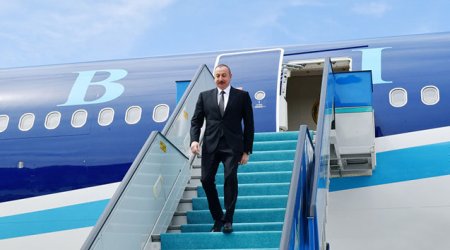 İlham Əliyev İtaliyaya səfər etdi