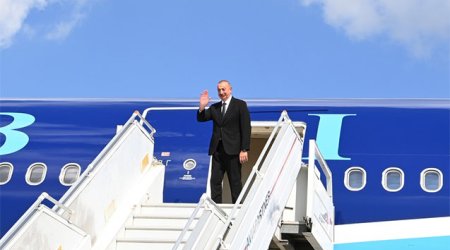 Prezidentin İtaliyaya səfəri başa çatdı