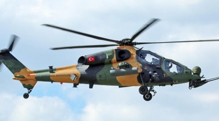 Türkiyə helikopteri qəzaya uğrayıb, 1 hərbçi şəhid olub