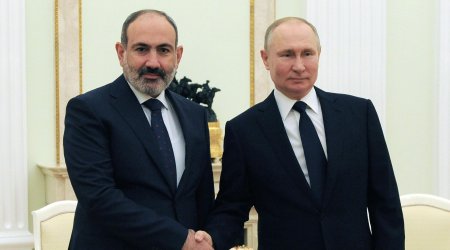 Putin və Paşinyan Dağlıq Qarabağ problemini müzakirə edəcək