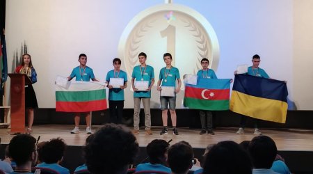 Azerbaijani schoolchildren, supported by Azercell, demonstrated high results in the international Olympiad