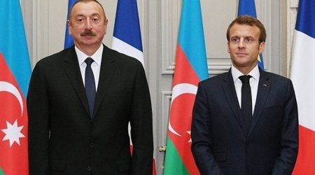 Emmanuel Makron Prezident İlham Əliyevə zəng edib