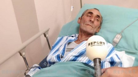 Erməni təxribatı nəticəsində yaralanan mülki şəxs - Yaxınlığa top mərmisi düşdü