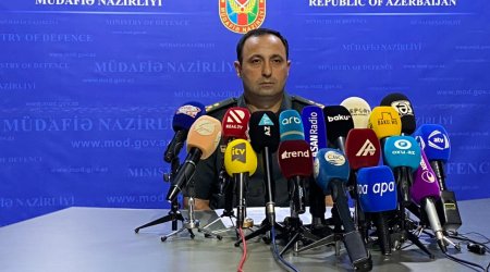 Müdafiə Nazirliyinin brifinqi başladı - Canlı