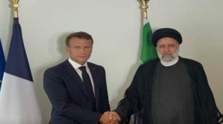 İran prezidenti Makronla danışıqlar apardı