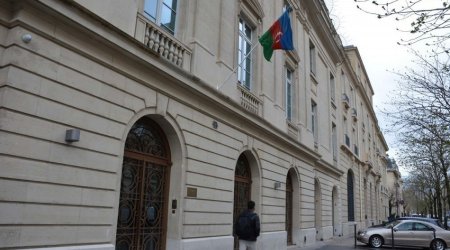 Azerbaijani embassy in France issues statement over attack by Armenian fanatics