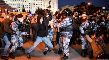 Rusiyada səfərbəyliyə qarşı etirazlar səngimir