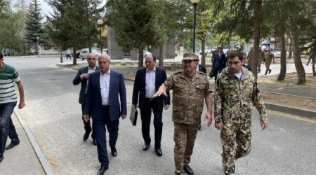 KTMT Baş katibi Azərbaycanla sərhədə gəldi