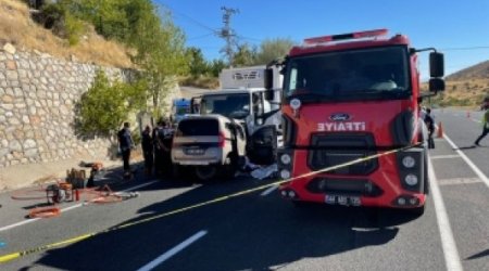 Türkiyədə ağır qəza: Ölənlər var 