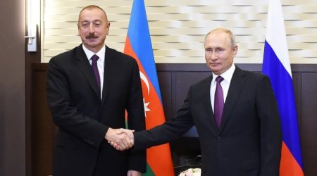 İlham Əliyev Putinə başsağlığı VERDİ