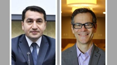 Prezidentin köməkçisi ABŞ rəsmisi ilə danışıqlar apardı