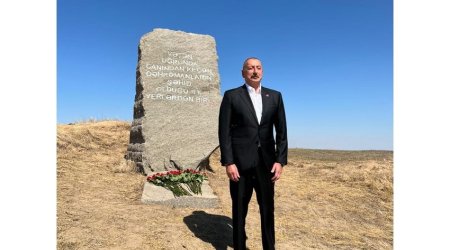 Prezidentlə xanımı Füzuliyə getdi