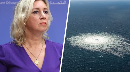Zaxarova: “Şimal axını”nda fövqəladə vəziyyət Amerika nəzarət zonasında baş verib