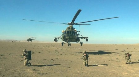 Azərbaycan Hərbi Hava Qüvvələrində döyüş atışlı təlim keçirilib